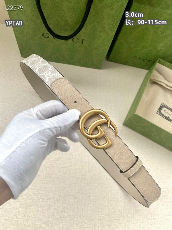 Gucci belt 30mmX90-115cm  8L (325)