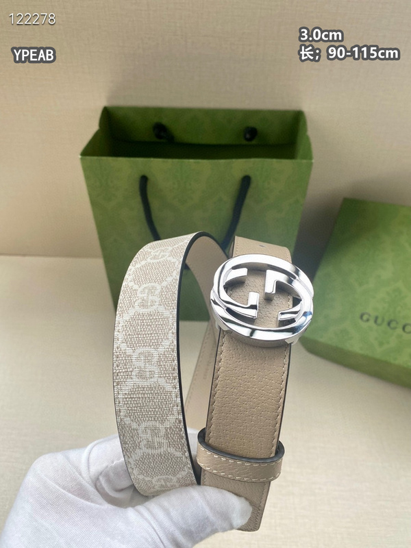Gucci belt 30mmX90-115cm  8L (327)