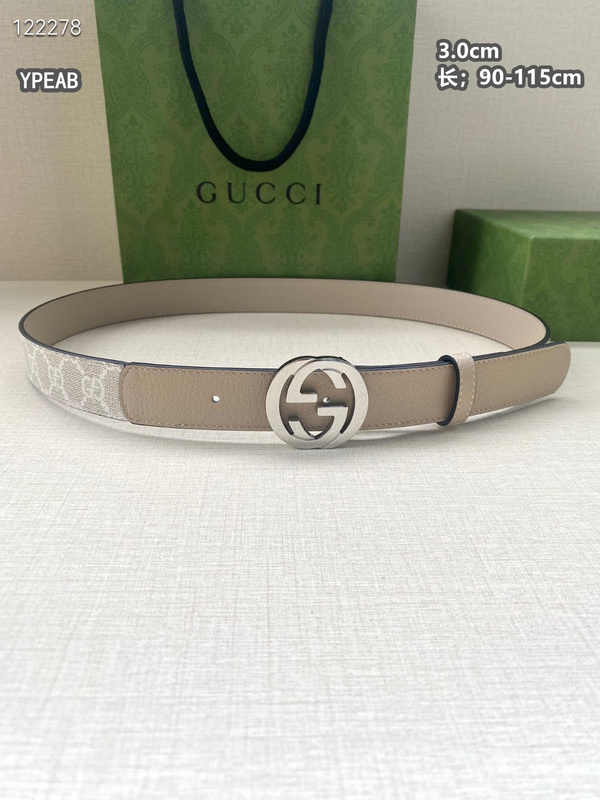 Gucci belt 30mmX90-115cm  8L (328)