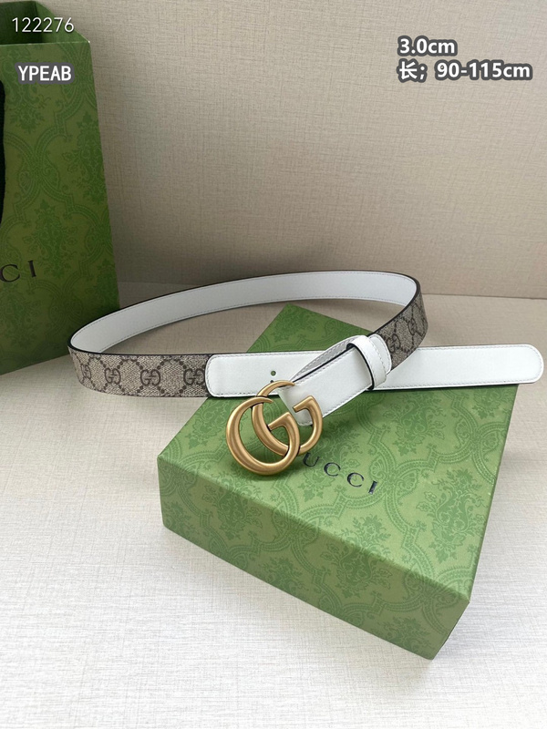 Gucci belt 30mmX90-115cm  8L (338)