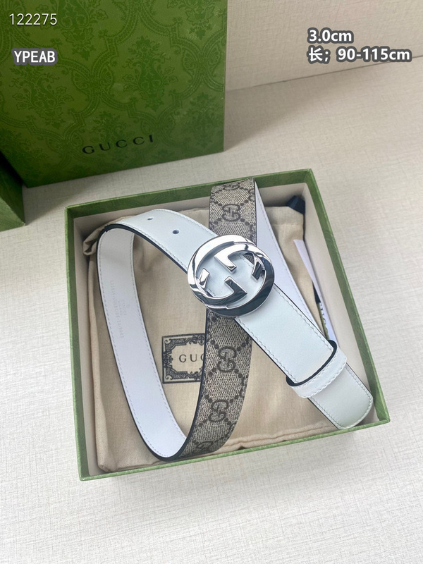 Gucci belt 30mmX90-115cm  8L (340)