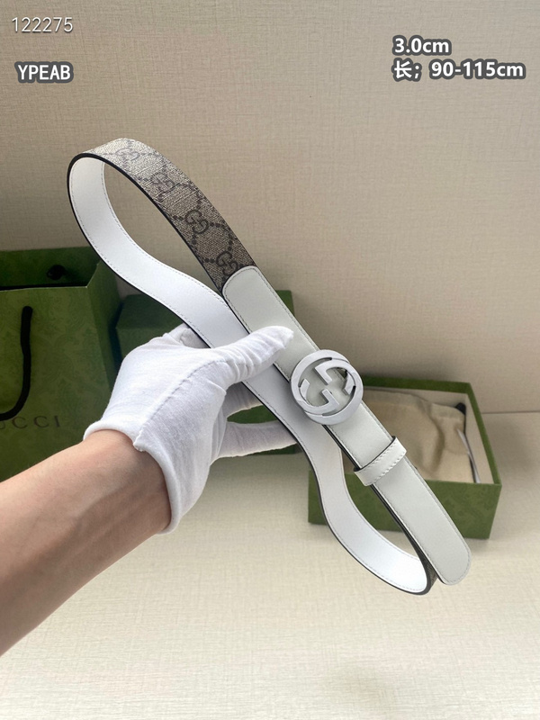 Gucci belt 30mmX90-115cm  8L (342)