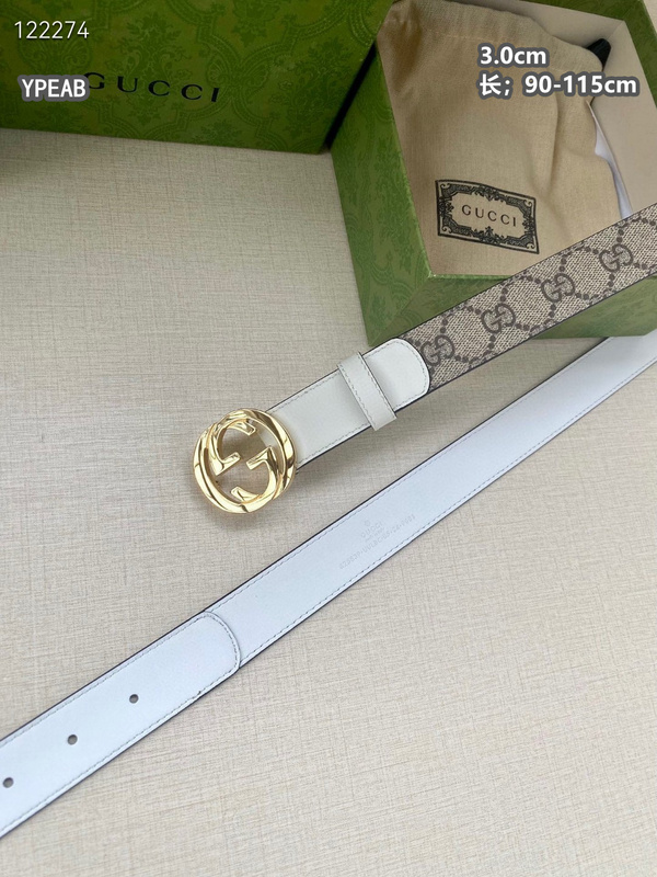 Gucci belt 30mmX90-115cm  8L (345)