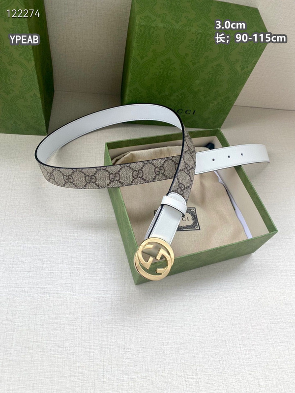Gucci belt 30mmX90-115cm  8L (346)