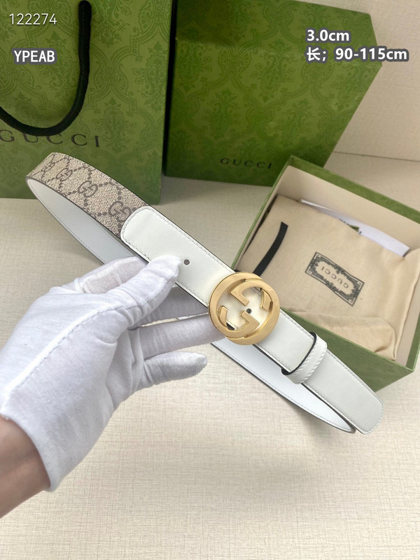 Gucci belt 30mmX90-115cm  8L (347)