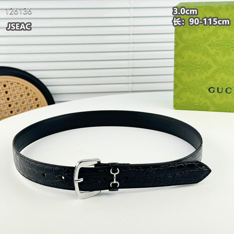 Gucci belt 30mmX90-115cm  8L (8)