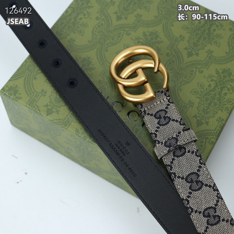 Gucci belt 30mmX90-115cm  8L (80)