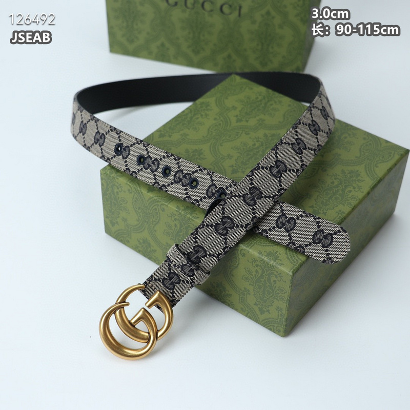 Gucci belt 30mmX90-115cm  8L (83)