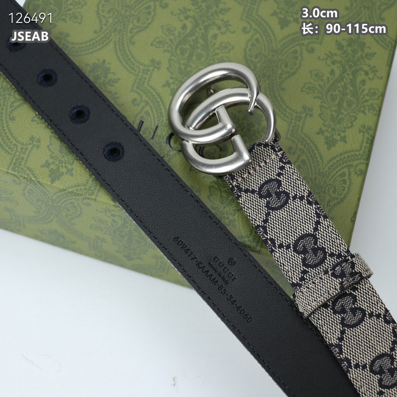 Gucci belt 30mmX90-115cm  8L (84)