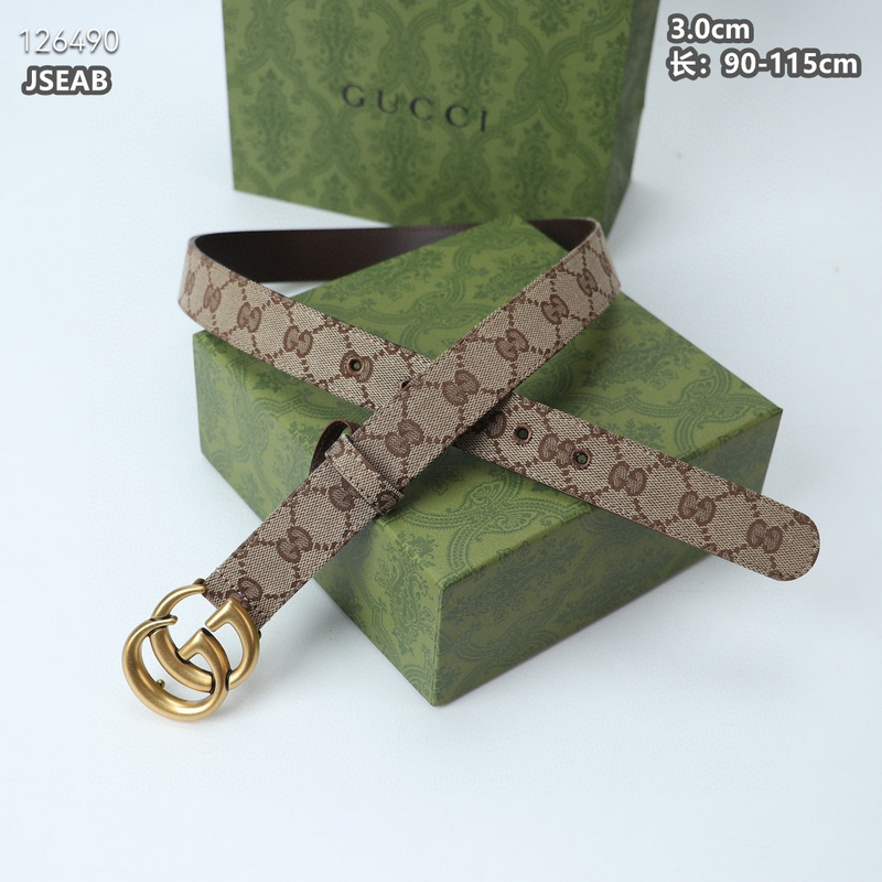 Gucci belt 30mmX90-115cm  8L (91)