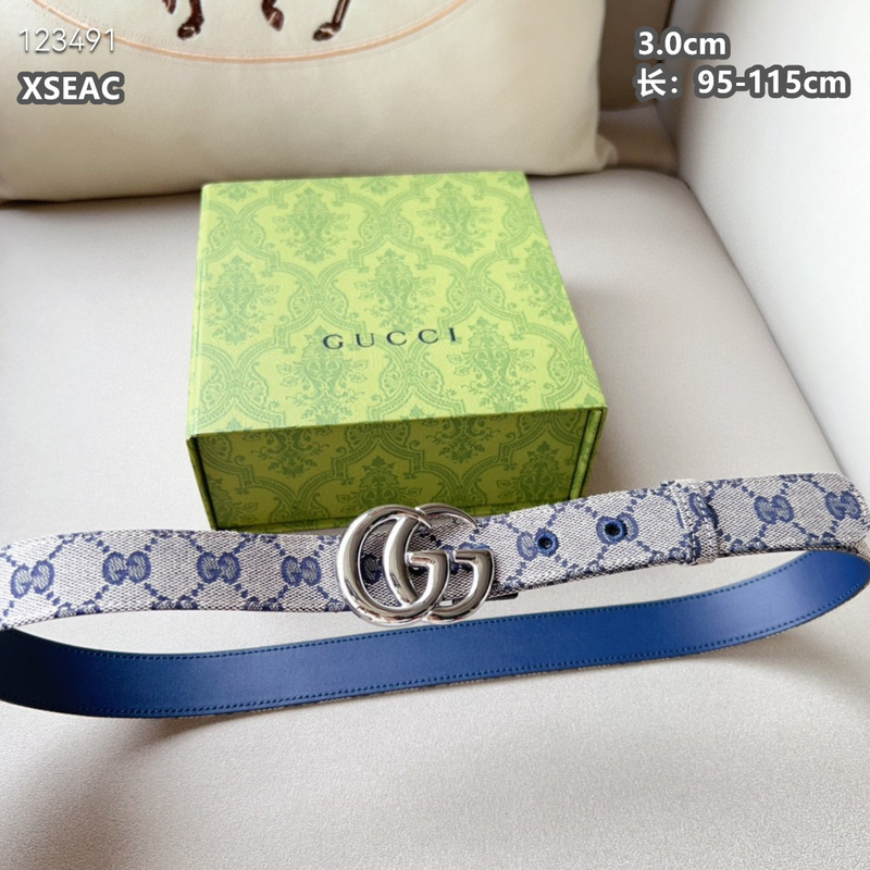 Gucci belt 30mmX95-115cm  8L (255)
