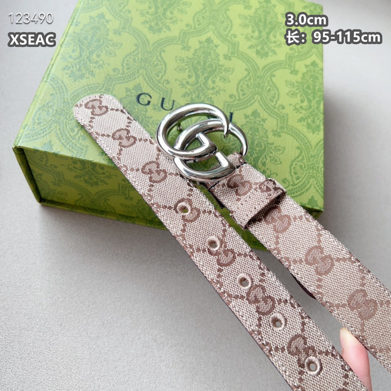Gucci belt 30mmX95-115cm  8L (258)