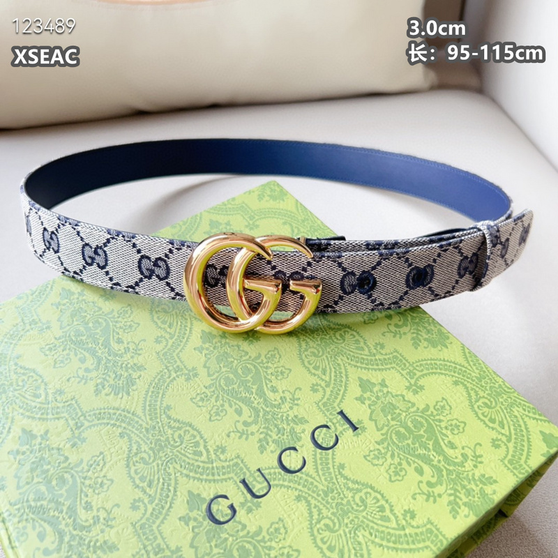 Gucci belt 30mmX95-115cm  8L (264)