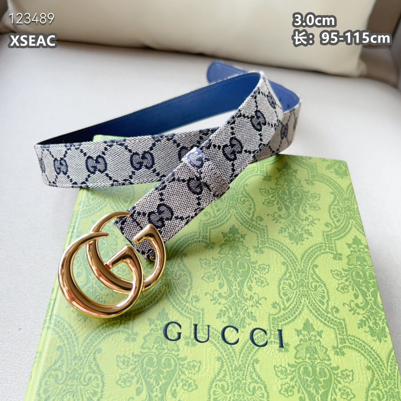 Gucci belt 30mmX95-115cm  8L (265)
