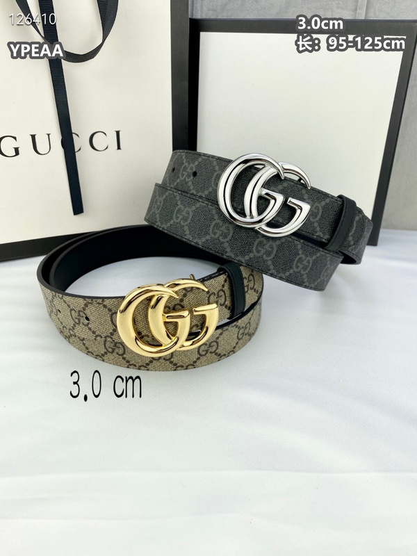 Gucci belt 30mmX95-125cm  8L (104)