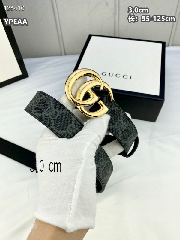 Gucci belt 30mmX95-125cm  8L (105)