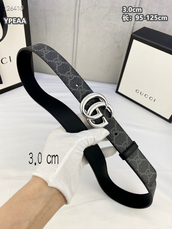 Gucci belt 30mmX95-125cm  8L (109)
