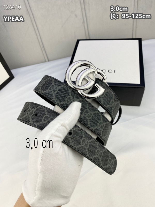 Gucci belt 30mmX95-125cm  8L (110)
