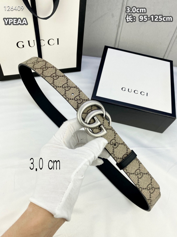Gucci belt 30mmX95-125cm  8L (116)