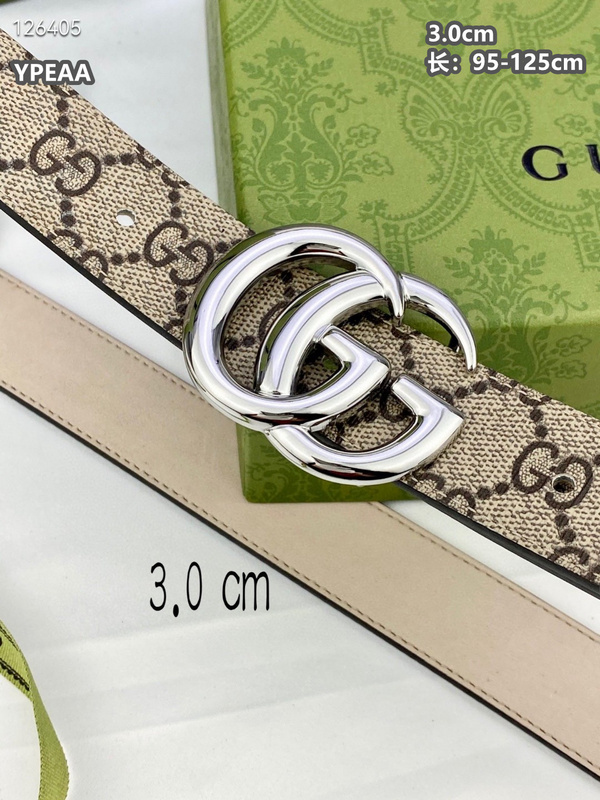 Gucci belt 30mmX95-125cm  8L (143)