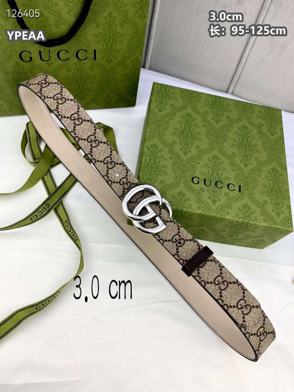 Gucci belt 30mmX95-125cm  8L (146)