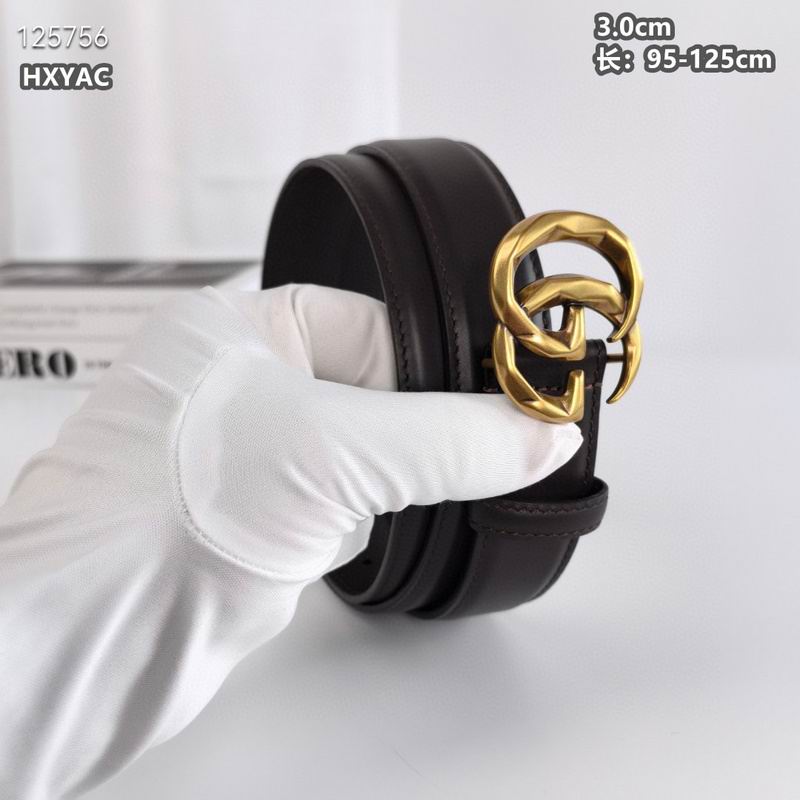 Gucci belt 30mmX95-125cm  8L (205)