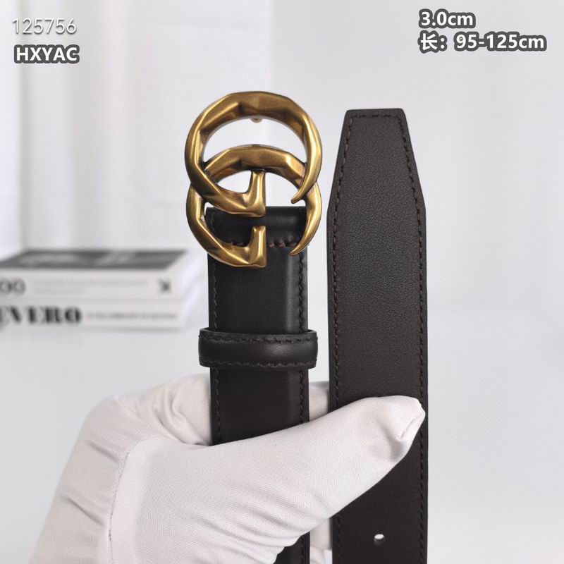Gucci belt 30mmX95-125cm  8L (206)