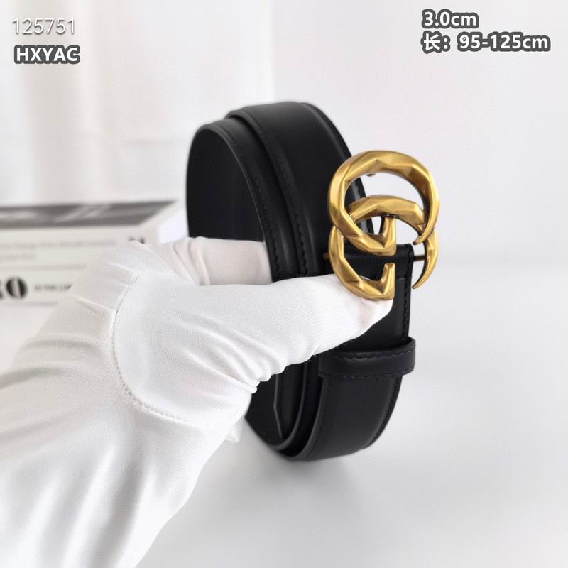 Gucci belt 30mmX95-125cm  8L (213)