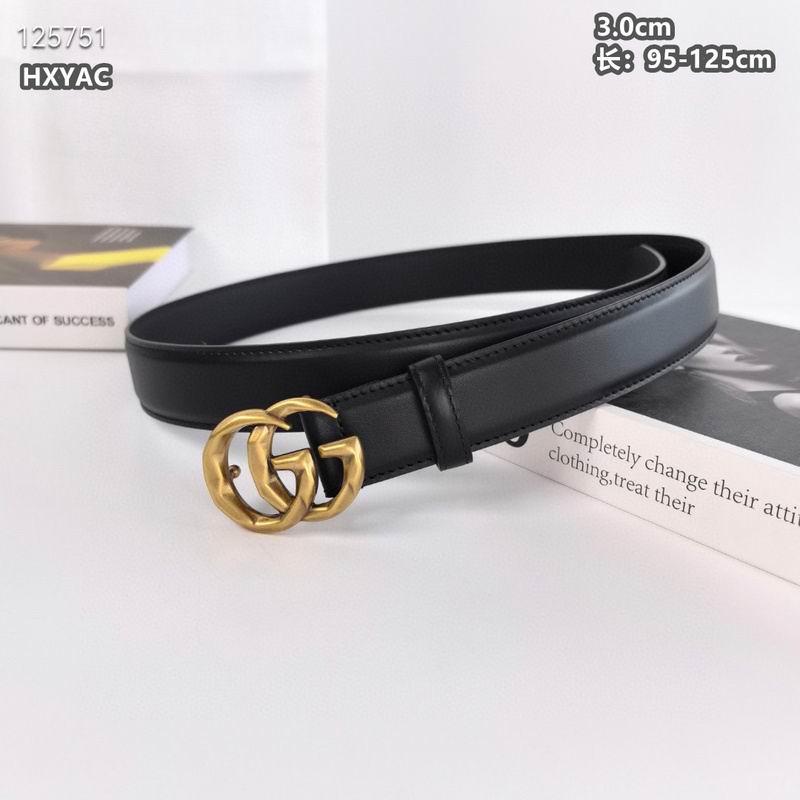 Gucci belt 30mmX95-125cm  8L (215)