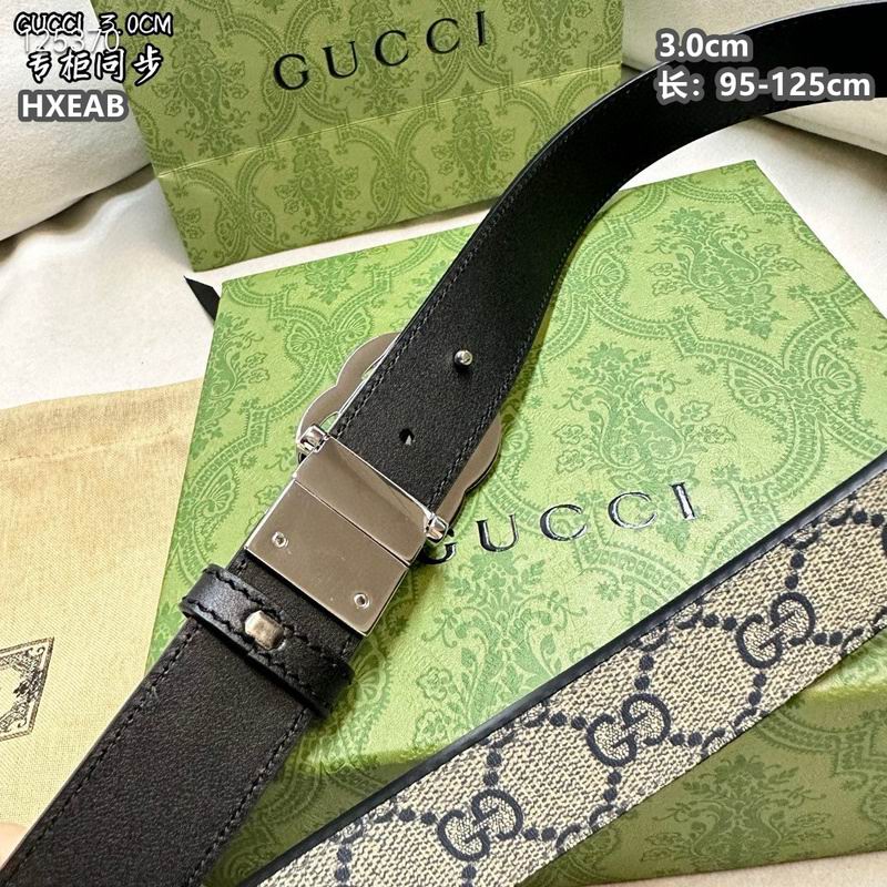 Gucci belt 30mmX95-125cm  8L (242)