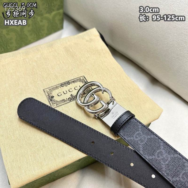Gucci belt 30mmX95-125cm  8L (247)
