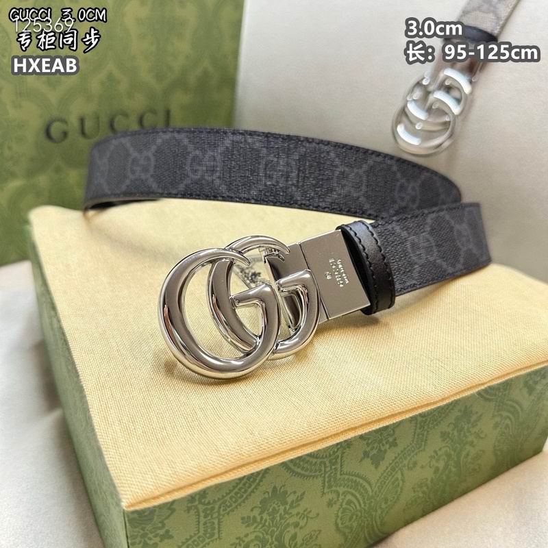 Gucci belt 30mmX95-125cm  8L (249)