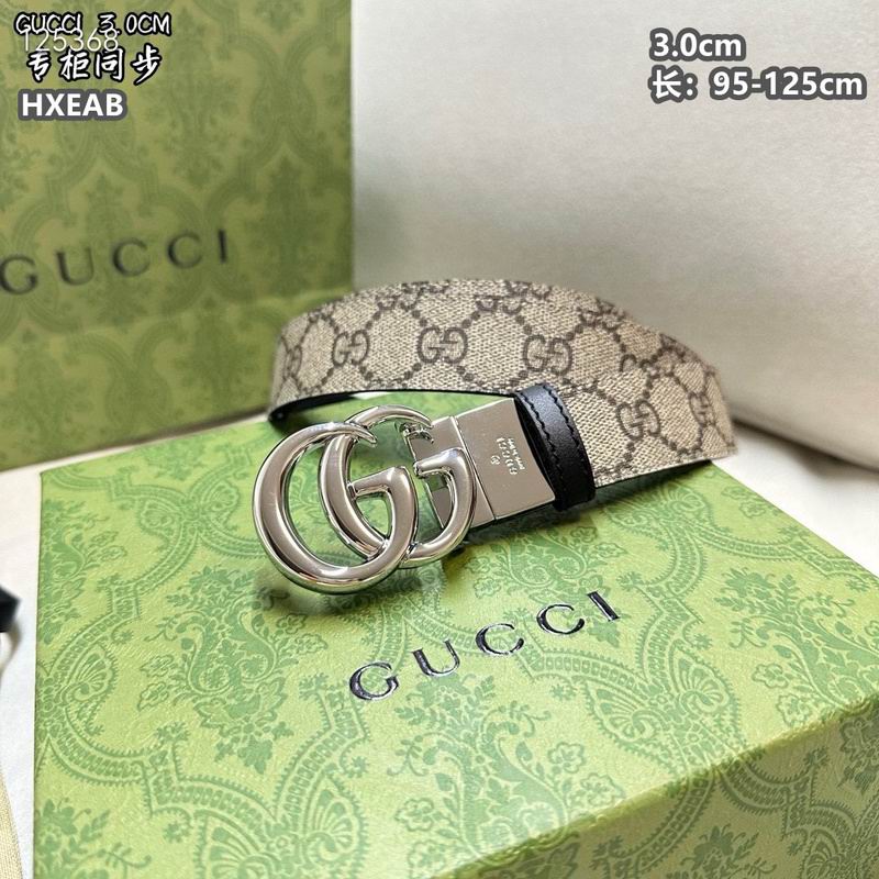 Gucci belt 30mmX95-125cm  8L (253)