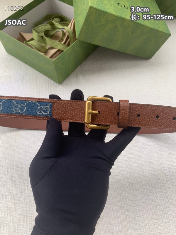 Gucci belt 30mmX95-125cm  8L (41)