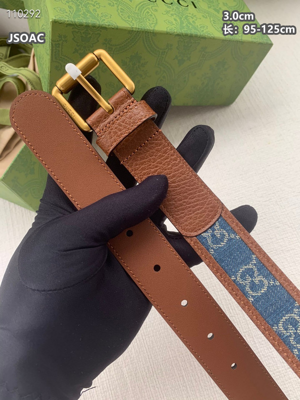 Gucci belt 30mmX95-125cm  8L (44)
