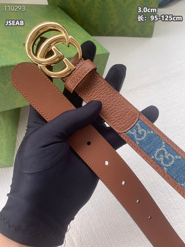 Gucci belt 30mmX95-125cm  8L (47)