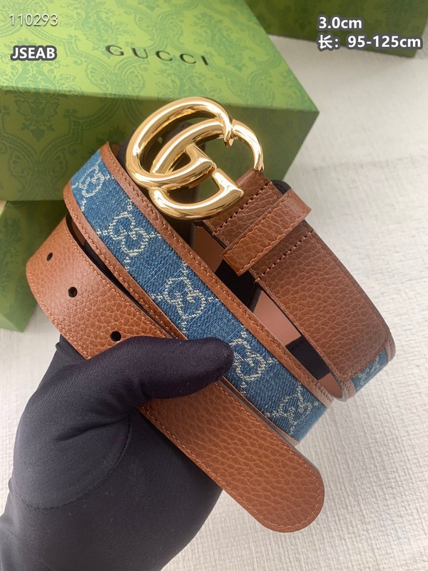 Gucci belt 30mmX95-125cm  8L (49)