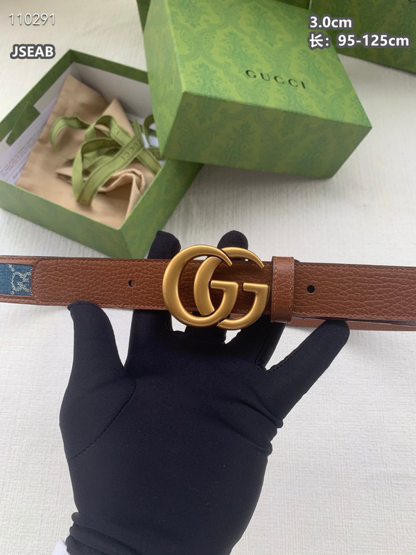 Gucci belt 30mmX95-125cm  8L (50)