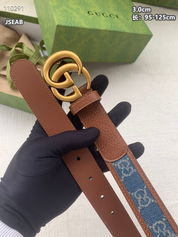 Gucci belt 30mmX95-125cm  8L (52)