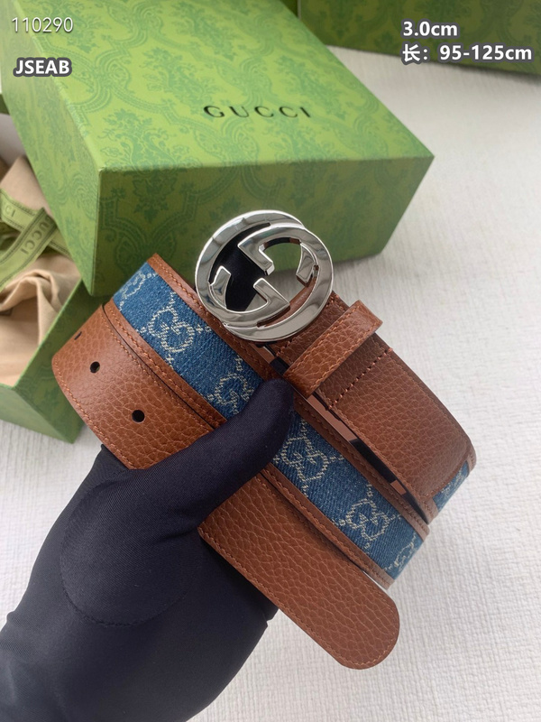 Gucci belt 30mmX95-125cm  8L (56)