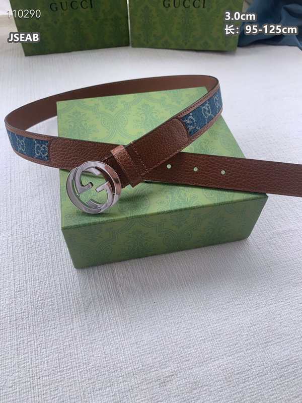 Gucci belt 30mmX95-125cm  8L (57)