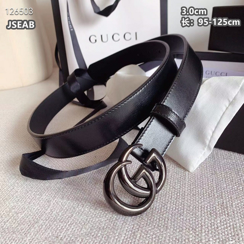 Gucci belt 30mmX95-125cm  8L (76)