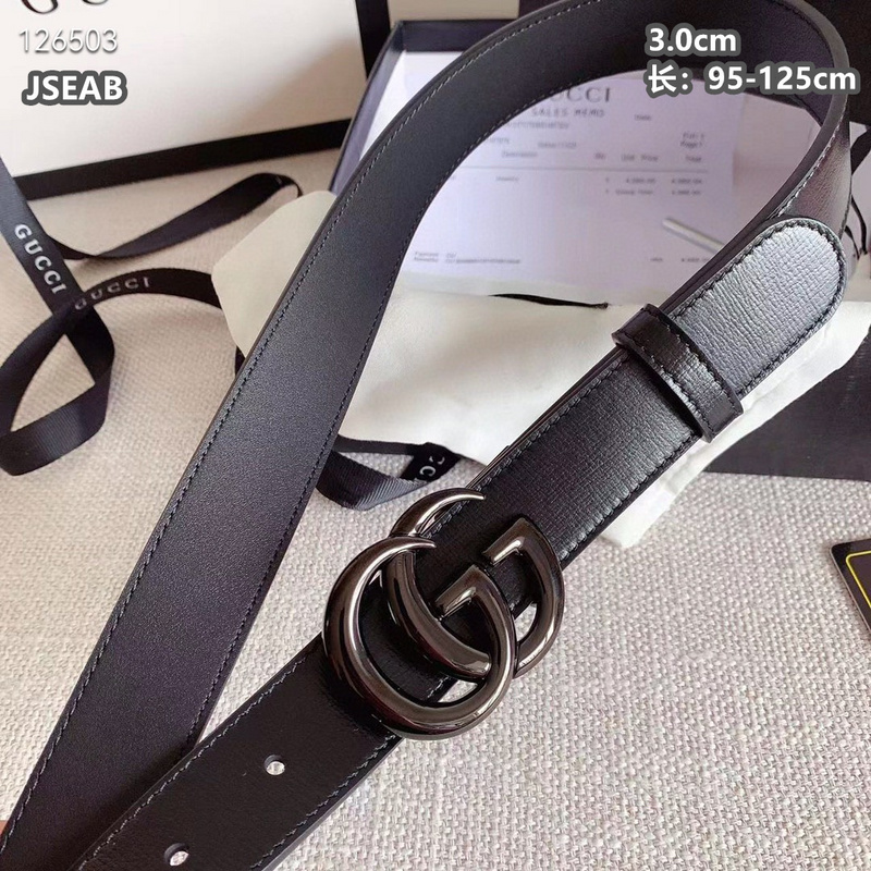 Gucci belt 30mmX95-125cm  8L (77)