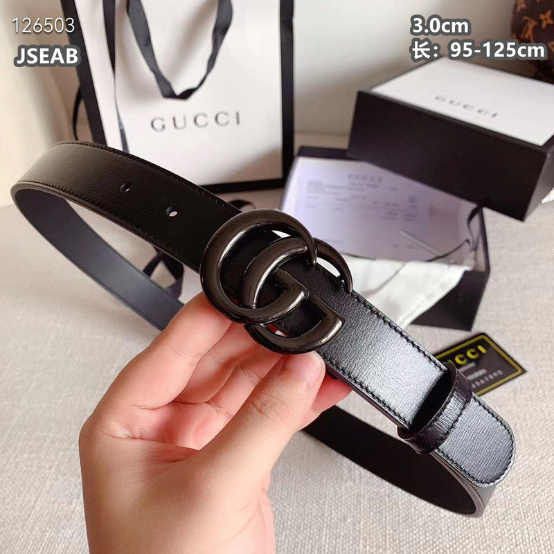 Gucci belt 30mmX95-125cm  8L (78)