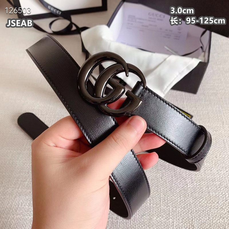 Gucci belt 30mmX95-125cm  8L (79)