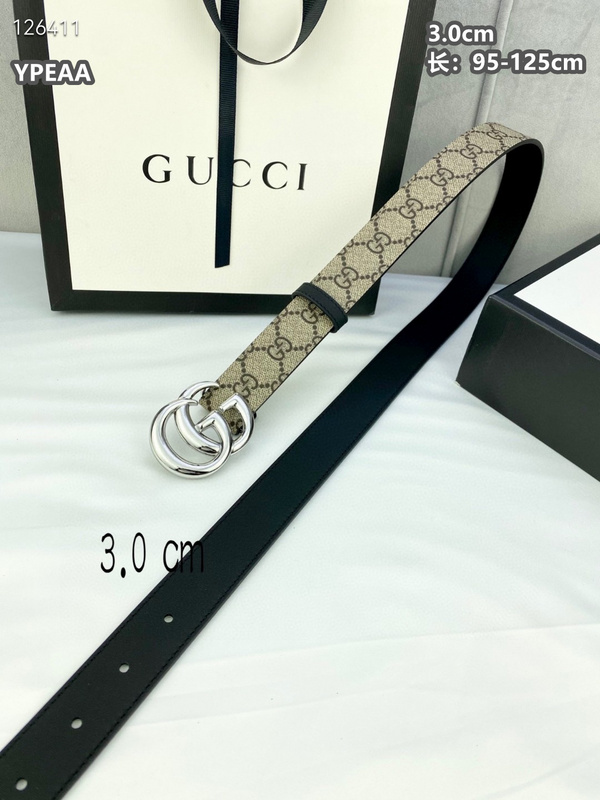 Gucci belt 30mmX95-125cm  8L (96)
