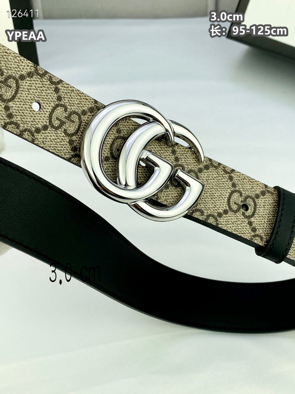Gucci belt 30mmX95-125cm  8L (97)