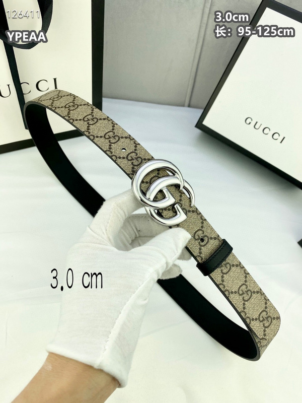 Gucci belt 30mmX95-125cm  8L (99)