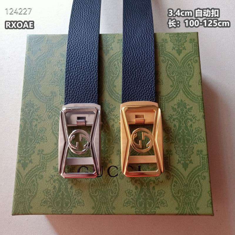 Gucci belt 34mmX100-125cm 8L (179)