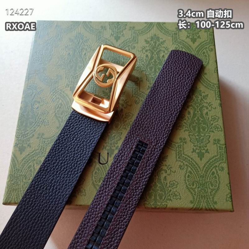 Gucci belt 34mmX100-125cm 8L (181)
